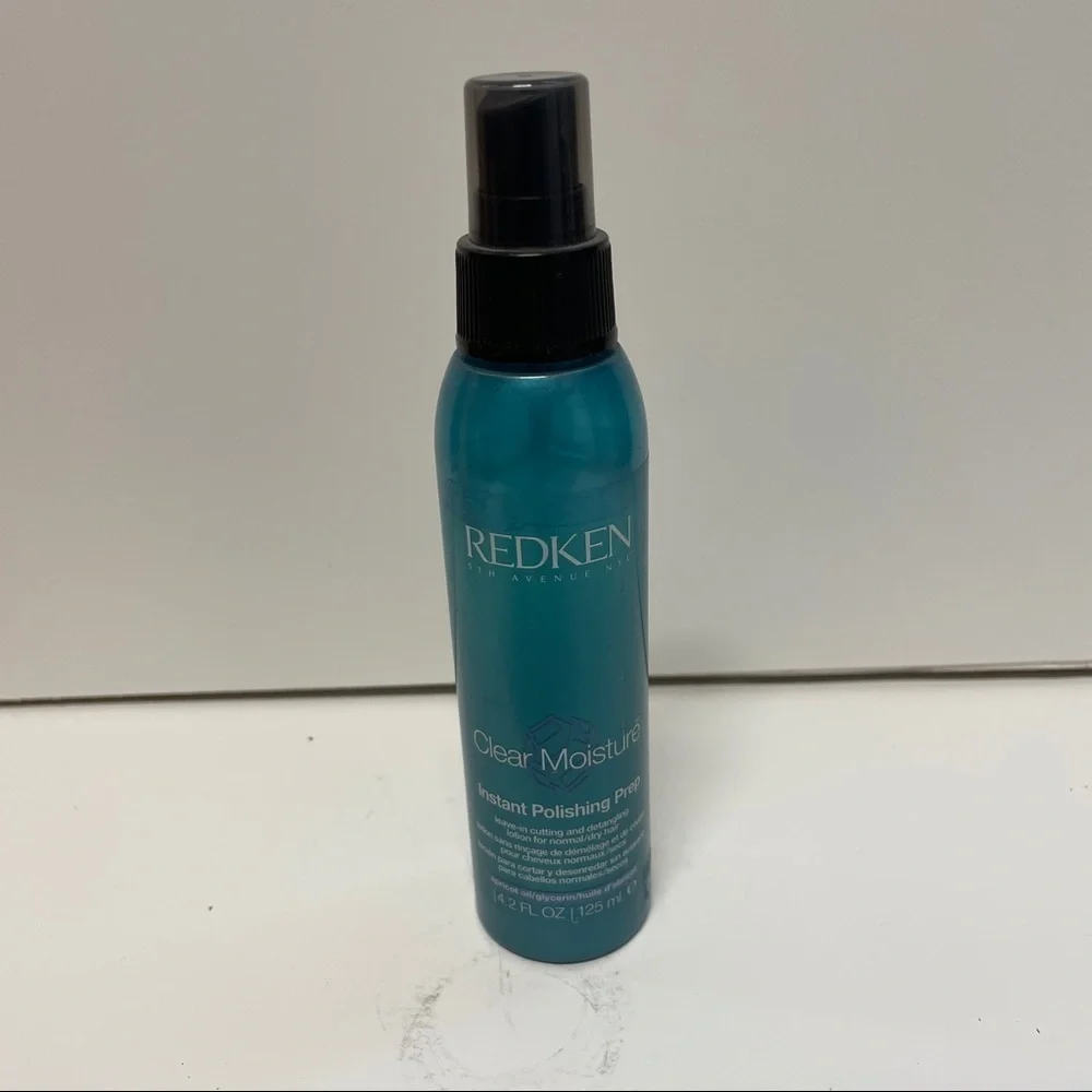 Redken Clear Moisture Leave in Instant Polishing Prep Cutting and Detangling HTF